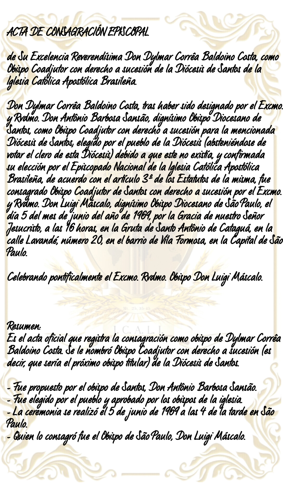 Transcribido y traducido de portugués a español 