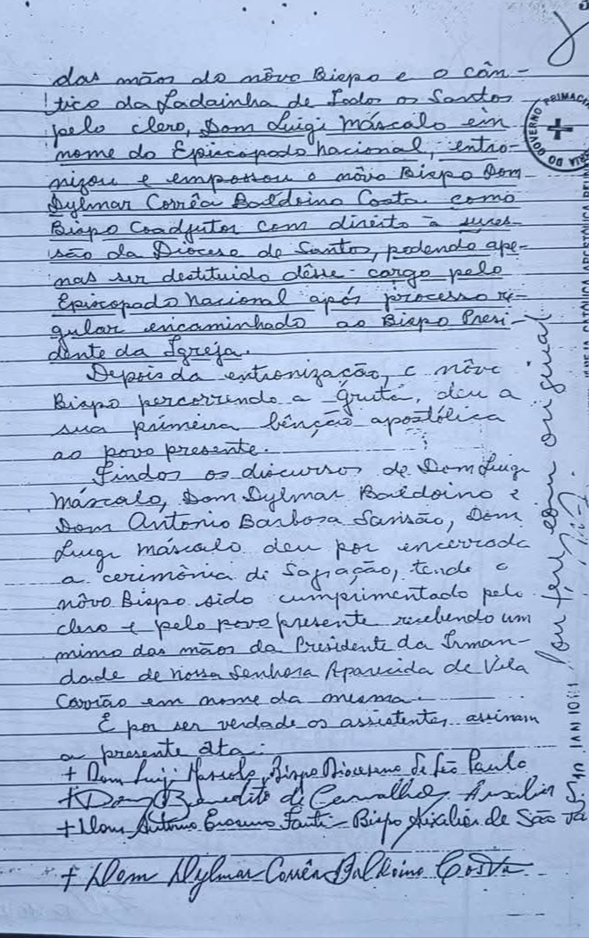 Documento original transcribido de portugués a español 
